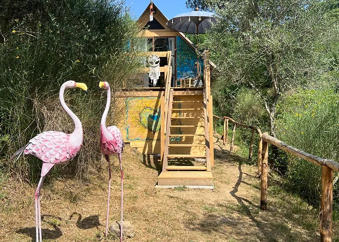 Glamping Castel Dell'aquila Luxury tent *