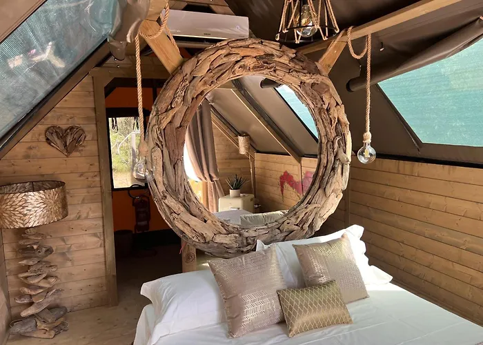 Glamping Castel Dell'aquila Luxury tent